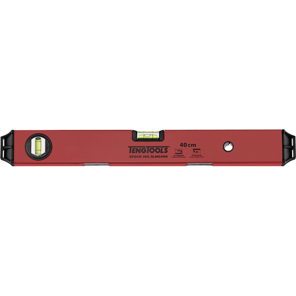 ALUMINIUM SPIRIT LEVEL 400MM W/MAGNET